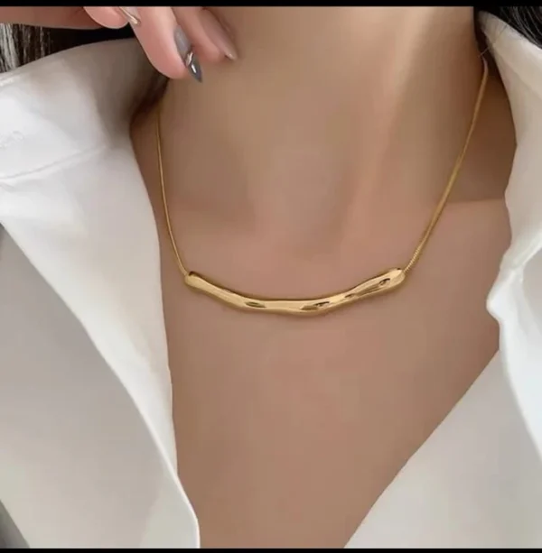 18K Gold Plated Serenity Flow Pendant (Anti Tarnish)